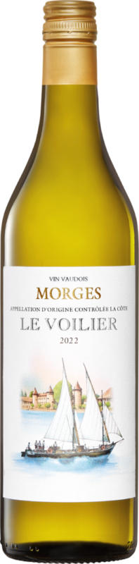Le Voilier Morges AOC La Côte, Schweiz, Waadt, 2022, 70 cl