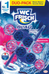 WC Frisch Kraft-Aktiv Duftspüler Blau Blütenfrische, 2 x 50 g