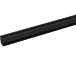 Hornbach Vorhangschiene Smart Profil-Set 1-läufig schwarz 160 cm