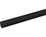 Hornbach Vorhangschiene Smart Profil-Set 1-läufig schwarz 160 cm