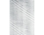 Hornbach Teppich Cutout Wave silber 140x200 cm