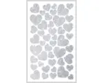 Hornbach Ministicker Kinder Herz silber 45-tlg.