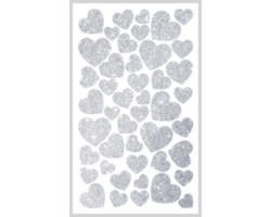 Ministicker Kinder Herz silber 45-tlg.
