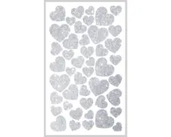 Ministicker Kinder Herz silber 45-tlg.