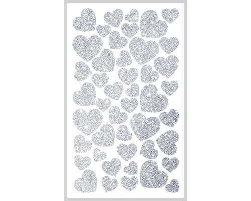 Ministicker Kinder Herz silber 45-tlg.