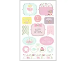 Ministicker Kinder Geburtstag 16-tlg.