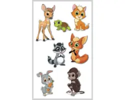Ministicker Kinder Tiere 31-tlg.