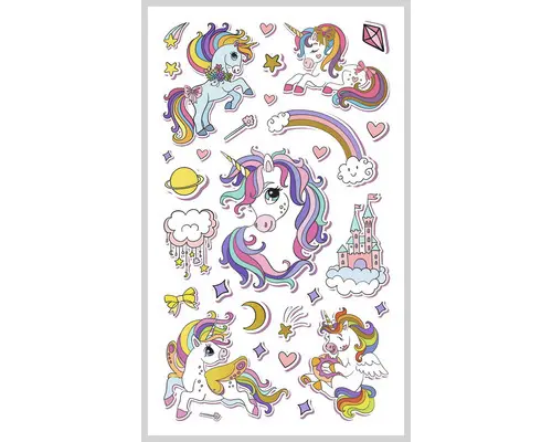 Ministicker Kinder Magisches Einhorn28-tlg.
