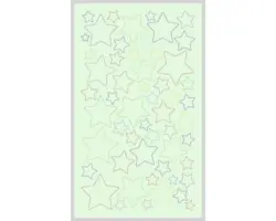 Ministicker Kinder leuchtende Sterne 54-tlg.
