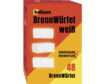 Hornbach BrennWürfel hellson weiß 48 Stk.