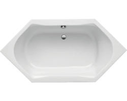 Sechseck-Badewanne Ottofond Chanson 900001 200x100 cm weiß