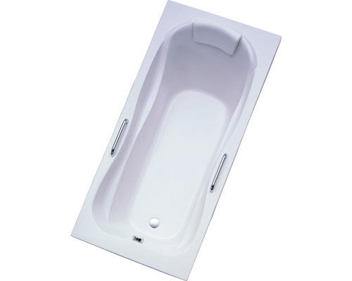 Rechteckbadewanne Ottofond Syros 900901 180x80 cm weiß