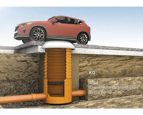 KG Anschlussstück an Steinzeugspitzende DN 160 mm