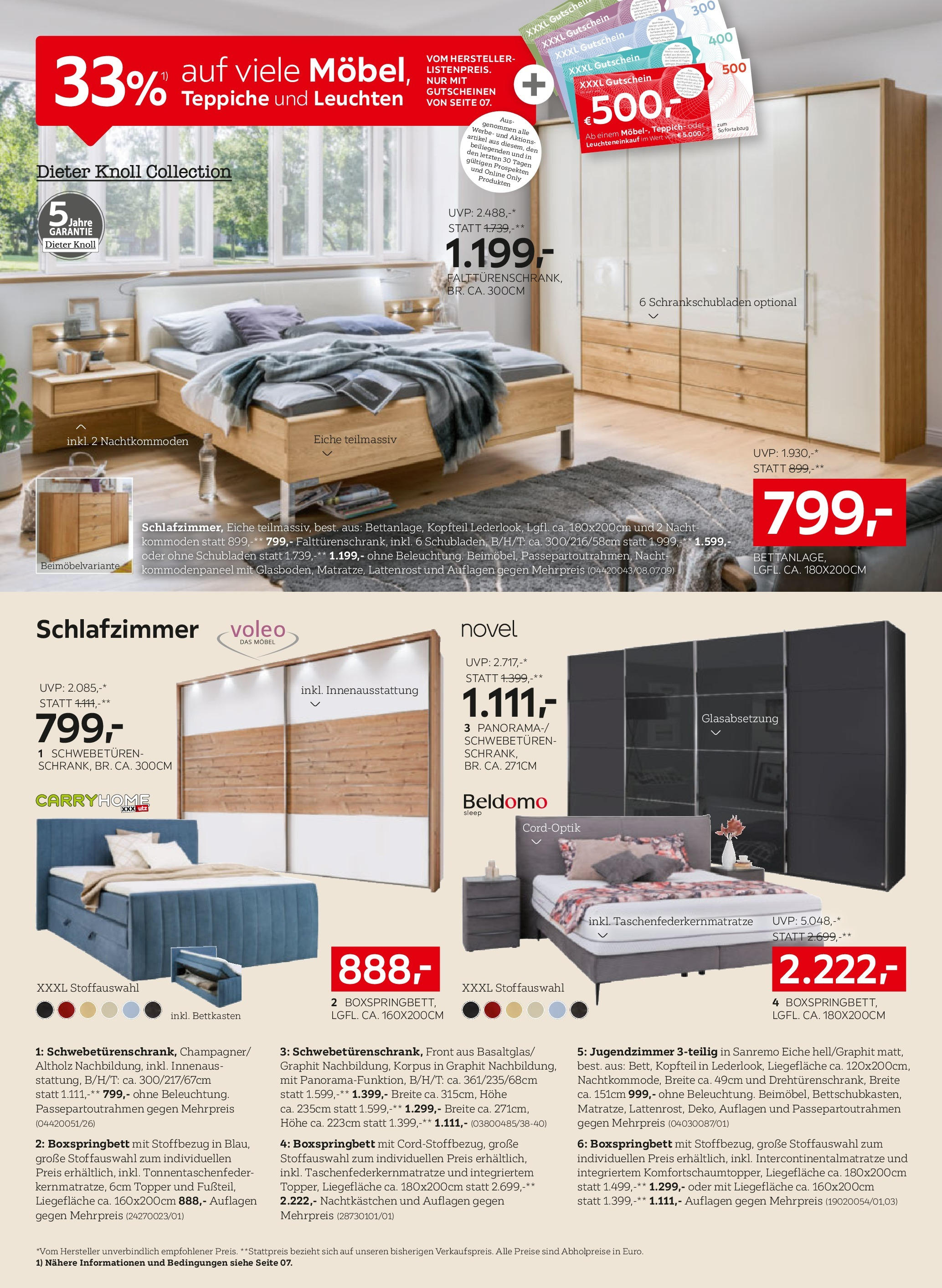 XXXLutz Prospekt aktuell (18.09.2023) || Aktuelle Angebote | Seite: 8 | Produkte: Lattenrost, Teppich XXXLutz Prospekt aktuell von 18.09.2023 - Aktuelle Angebote | Seite: 8 | Produkte: Lattenrost, Teppich