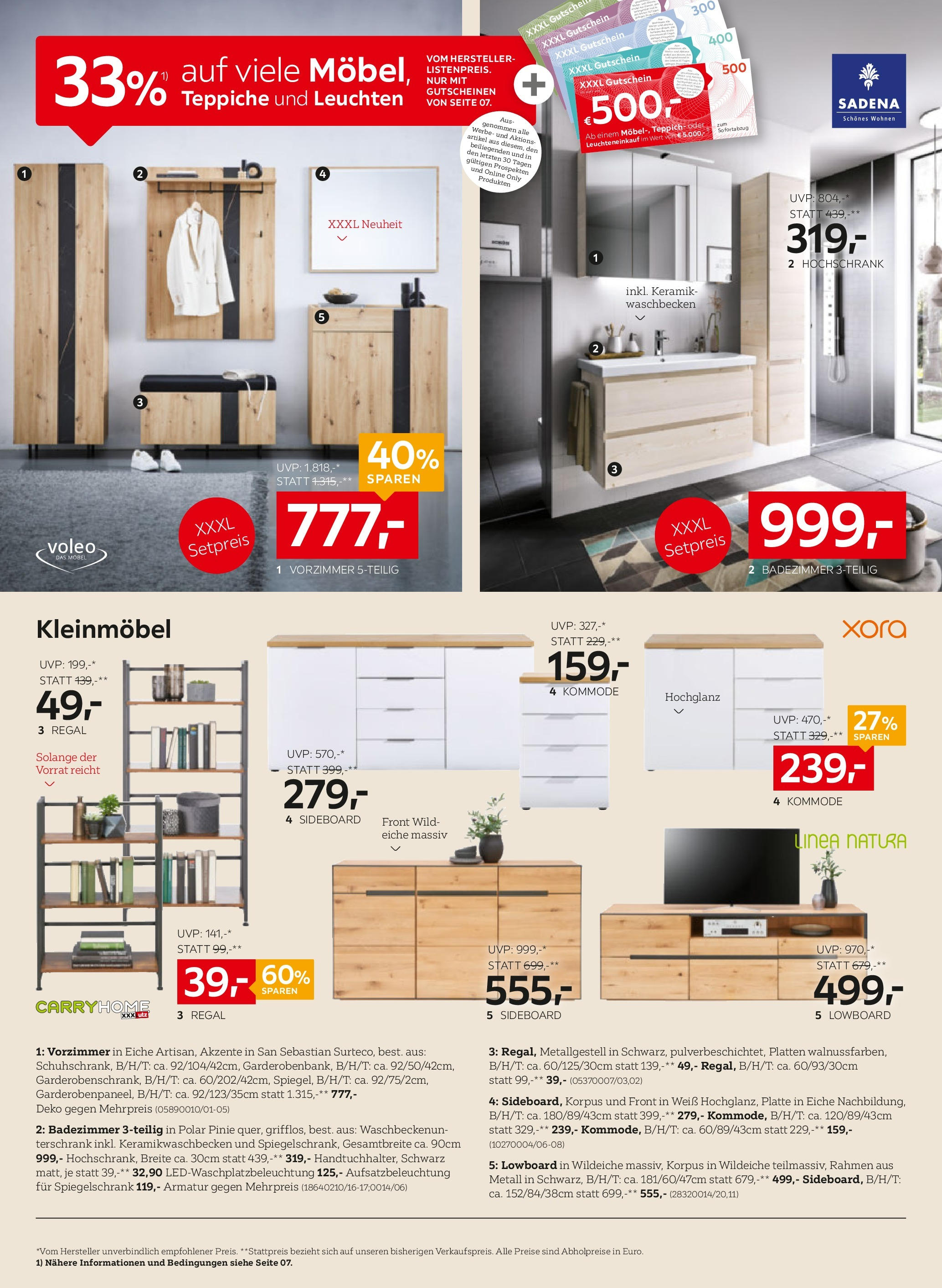 XXXLutz Prospekt aktuell (18.09.2023) || Aktuelle Angebote | Seite: 10 | Produkte: Kommode, Regal, Waschbecken, Teppich XXXLutz Prospekt aktuell von 18.09.2023 - Aktuelle Angebote | Seite: 10 | Produkte: Kommode, Regal, Waschbecken, Teppich
