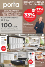porta Möbel porta Möbel: Schlafzimmer-Sonderverkauf mit 23% Extra-Rabatt - bis 16.09.2023