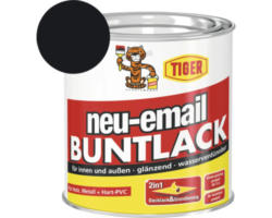 Tiger neu-email Buntlack RAL 9005 tiefschwarz 750 ml