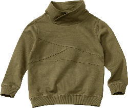 ALANA Sweatshirt mit Kragen, grün, Gr. 116