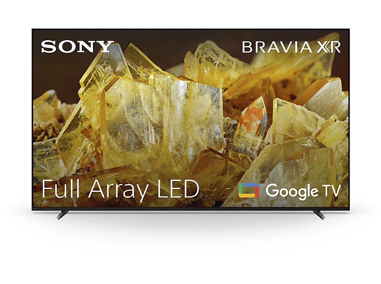 Sony BRAVIA XR XR-55X90L Full Array LED 4K HDR Google TV ECO PACK CORE Perfekt für PlayStation5 Aluminium Seamless Edge Design; LED TV