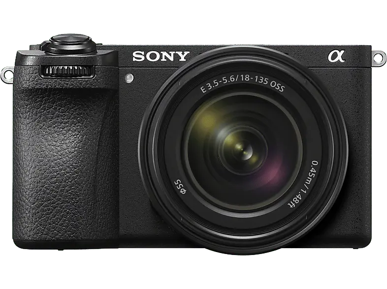 Sony Alpha 6700 Spiegellose APS-C-Kamera (KI-basierter Autofokus, 5-Achsen-Bildstabilisierung) mit 18-135-mm-Objektiv; Systemkamera Set