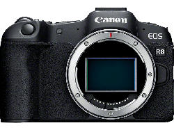 Canon EOS R8 Systemkamera Gehäuse, 24.2MP Vollformat, 4K60p Video, 30B/s RAW, 2.36 Mio. EVF, 3 Zoll Touch LCD