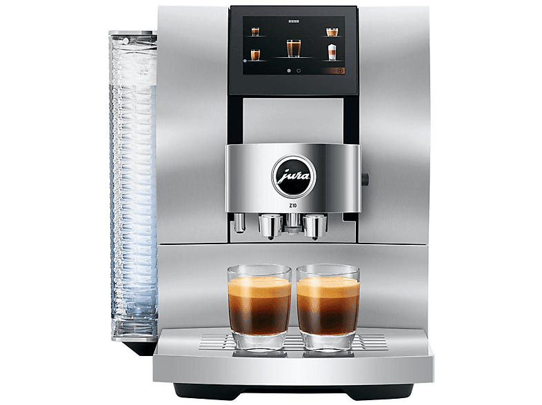Jura Z 10 Kaffeevollautomat (Weiß, Product Recognising Grinder (P.R.G.), 0000 bar, Milchschlauch)