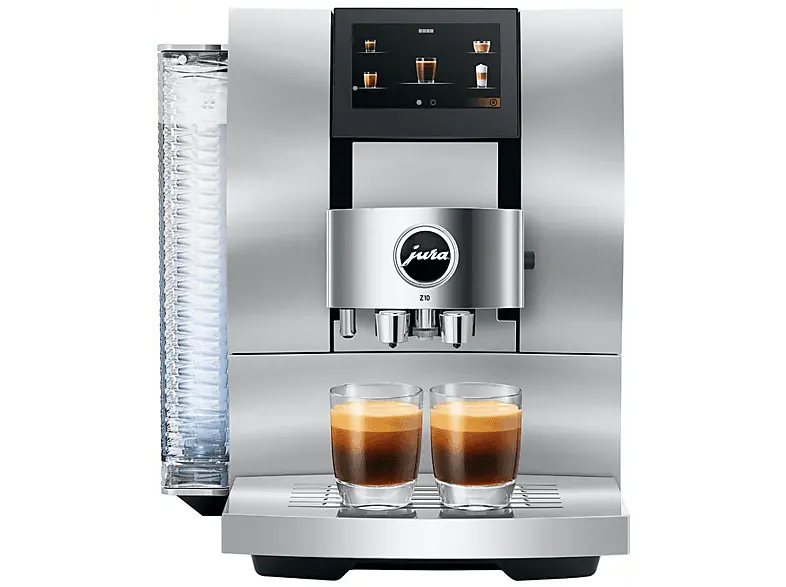 Jura Z 10 Kaffeevollautomat (Weiß, Product Recognising Grinder (P.R.G.), 15 bar, Milchschlauch)