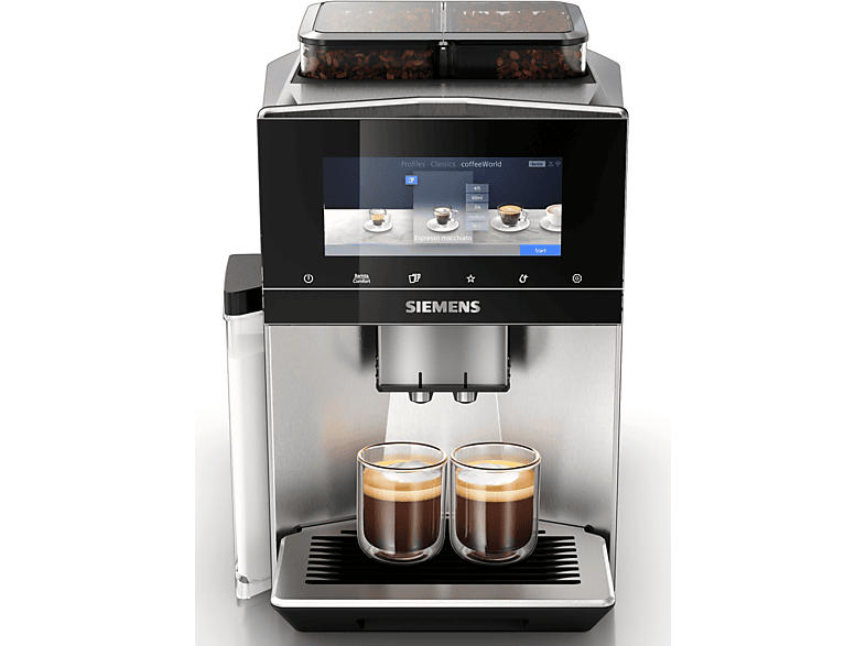 Siemens TQ907D03 Kaffeevollautomat Schwarz/Edelstahl