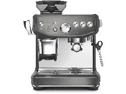 Sage theBarista Express Impress™ Siebträgermaschine (Black Stainless Steel, 1850 Watt, 10 bar)