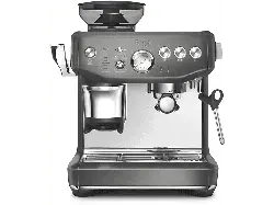 Sage theBarista Express Impress™ Siebträgermaschine (Black Stainless Steel, 1850 Watt, 10 bar)