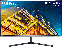 Samsung Monitor LU32R590CWPXEN Curved, UHD 4K, 31.5 Zoll, 60Hz, 4ms, 250cd, VA-Panel, 103% sRGB, Weiß