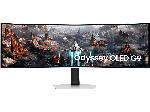 MediaMarkt Dornbirn Messepark Samsung Odyssey OLED G9 G93SC Curved Gaming Monitor, 49 Zoll DQHD, 32:9, 240Hz, 0.03ms (GTG), 250cd, USB-Hub, 5W Audio, Light Gray - bis 15.03.2025