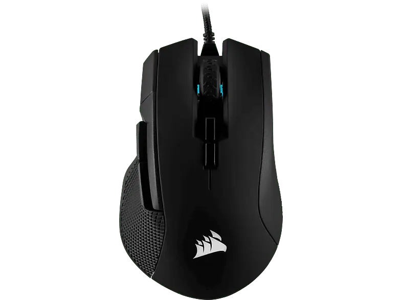 CORSAir Gaming Maus Ironclaw RGB, kabelgebunden, schwarz (CH-9307011-EU)