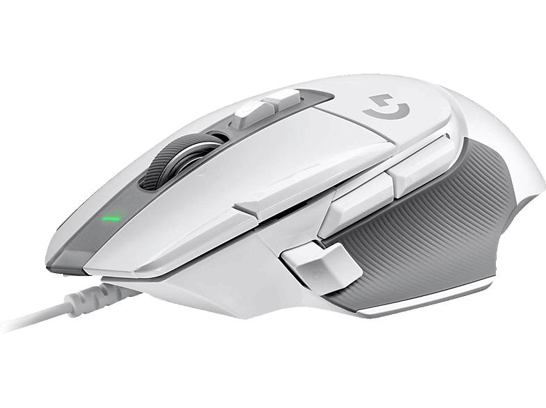 Logitech Gaming Maus G502 X, USB, 25600 dpi, 25K Sensor, Weiß