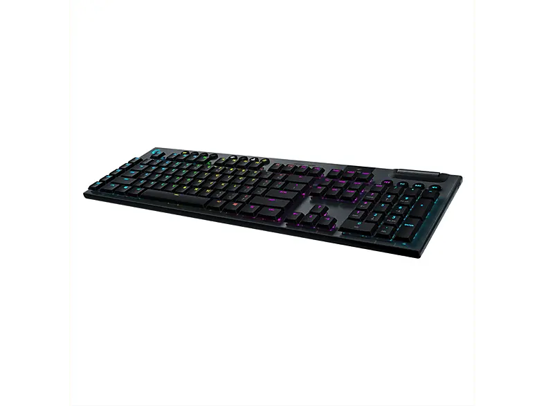 LOGITECH G G915 Lightspeed Kabellose Kabelgebundene mechanische RGB Gaming Tastatur (Tactile), Lightsync RGB, DEU (Qwertz), Schwarz/Carbon