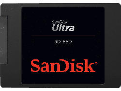 SanDisk 500GB SSD Festplatte Ultra 3D, SATA 6, Intern, 2.5 Zoll, R560/W510 MB/s
