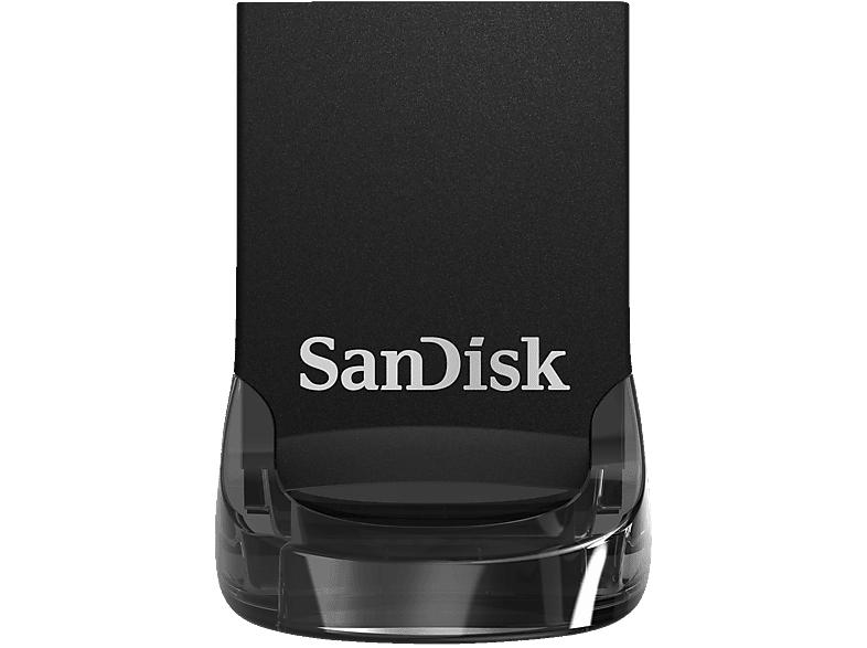 SanDisk 173485 Cruzer Ultra Fit 16GB, USB 3.1, 130 MB/s; USB 3.1 Flash-Laufwerk