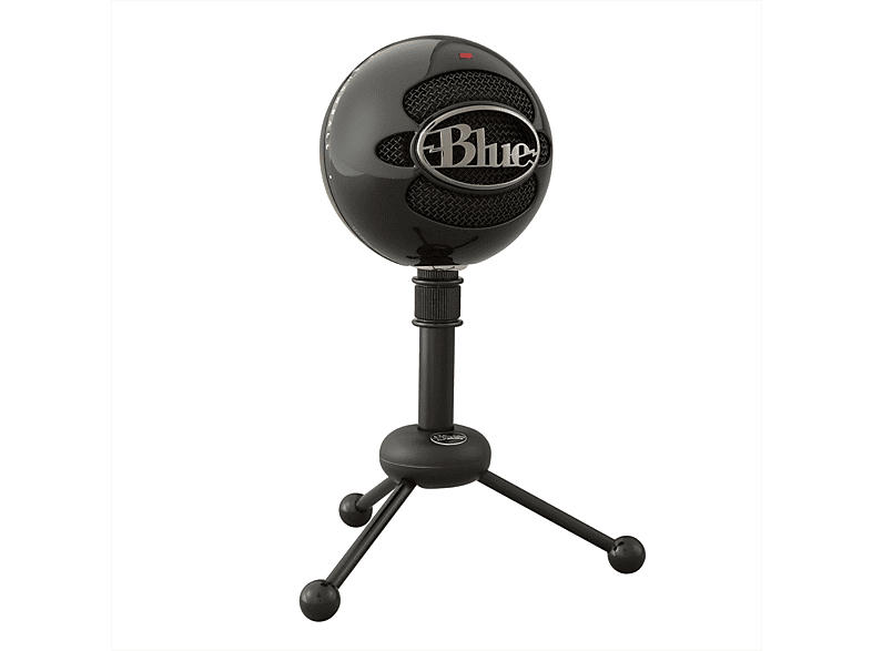 Blue Microphones Snowball USB-Mikrofon für Aufnahmen, Streaming, Podcasting, Schwarz; Streaming Mikrofon