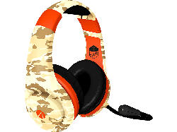 4Gamers Stealth Multi Format Stereo Headset Warrior Camo; Gaming Headset