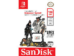 SanDisk 186590 microSDXC Extreme 128GB (A1/V30/U3/C10/R100/W90) Nint. Switch Apex Legends; Speicherkarte für Nintendo Switch