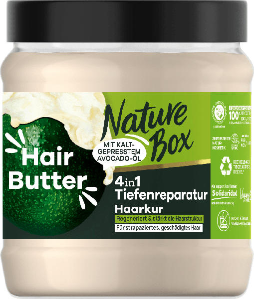Nature Box Haarkur 4in1 Tiefenreparatur Avocado