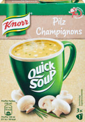 Quick Soup Champignons Knorr , 3 portions, 48 g