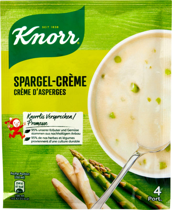 Knorr Suppe Spargelcrème, 65 g
