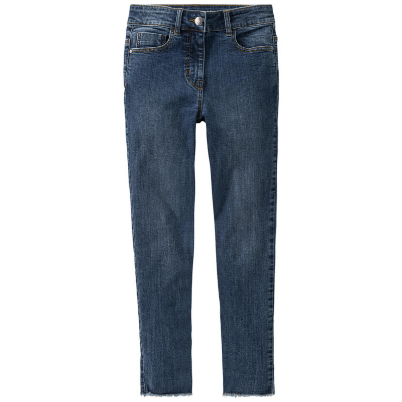 Mädchen Slim-Jeans mit High Waist (Nur online)