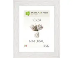 Bilderrahmen Holz Sandra weiß 18x24 cm