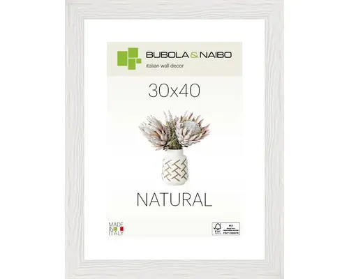 Bilderrahmen Holz Sandra weiß 30x40 cm