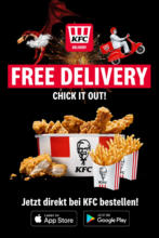KFC Ingolstadt Kentucky Fried Chicken: Free Delivery - bis 27.09.2023