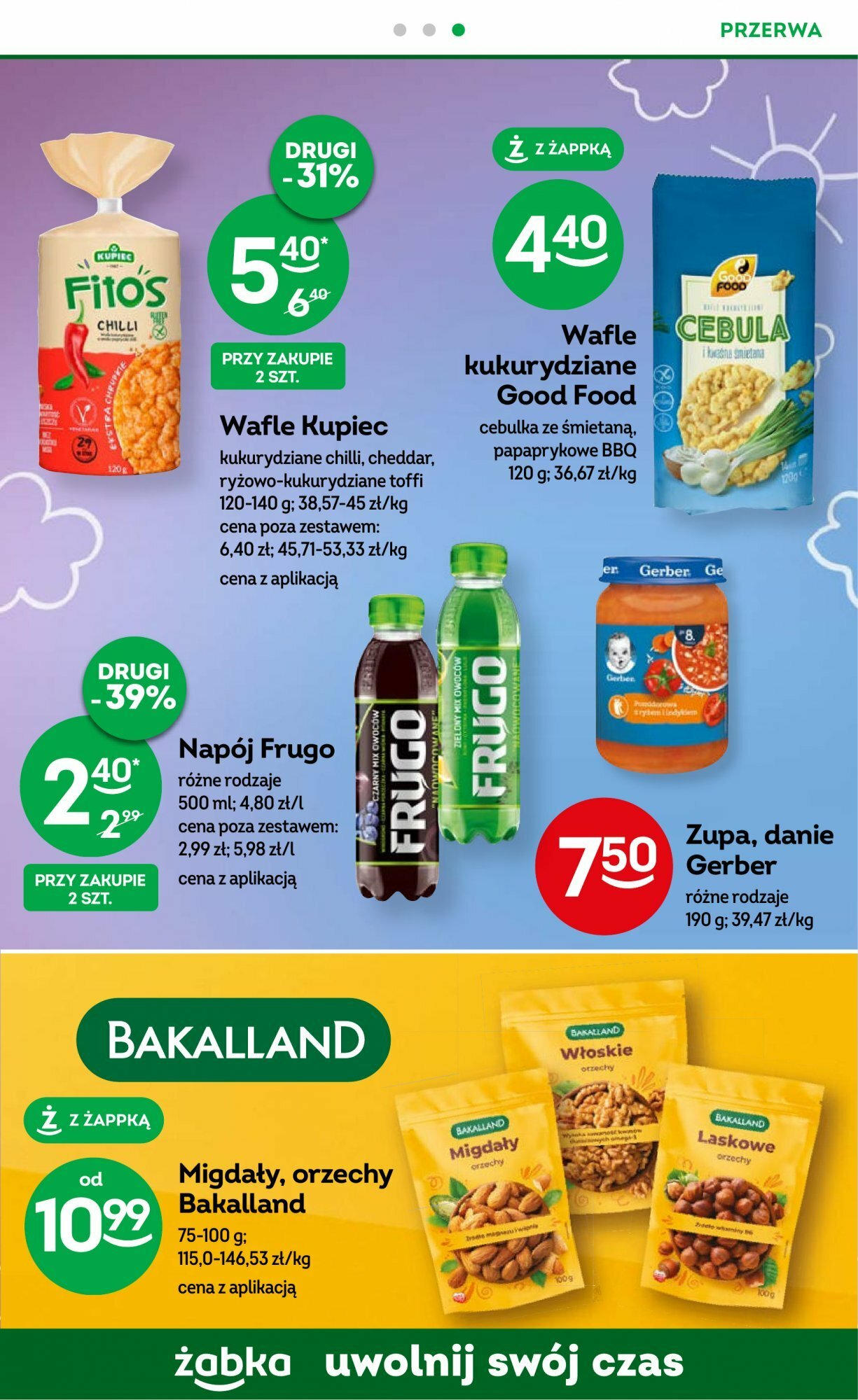 Żabka Gazetka od (13.09.2023 - 26.09.2023) | Strona: 38 | Produkty: Wafle, Orzechy Żabka Gazetka od (13.09.2023 - 26.09.2023) | Strona: 38 | Produkty: Wafle, Orzechy