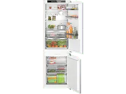 Bosch KIN86ADD0 Kühl- und Gefrierkombination (D, 260 l, 1772 mm hoch, vollintegrierbar, No Frost (verminderte Eisbildung), Weiß)