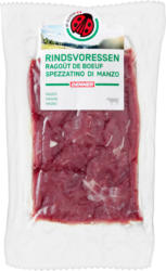 IP-SUISSE Rindsvoressen , mager, ca. 400 g, per 100 g
